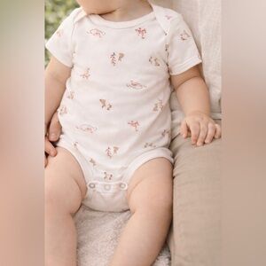 Adorable Baby Onesie with Animal Print